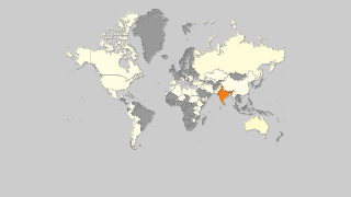 Mappa dei paesi per produzione di ceci Thumbnail