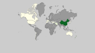 Mappa dei paesi per produzione di kiwi Thumbnail