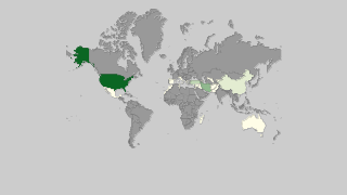Mappa dei paesi per produzione di pistacchi Thumbnail